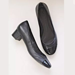 SCHUTZ BLOCK HEEL PUMP COURT SHOES